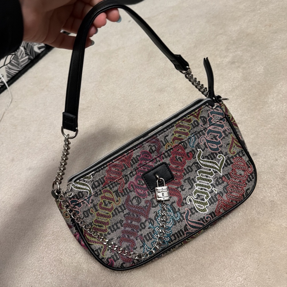 Juicy Couture Multicolor Floral Shoulder Bag